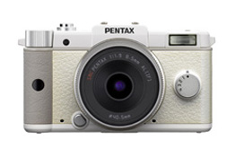 Today Pentax announced the brand-new Q interchangeable lens system camera and five accompanying Q-system lenses. The Pentax Q boasts a range of features and claims to be the "world's smallest"