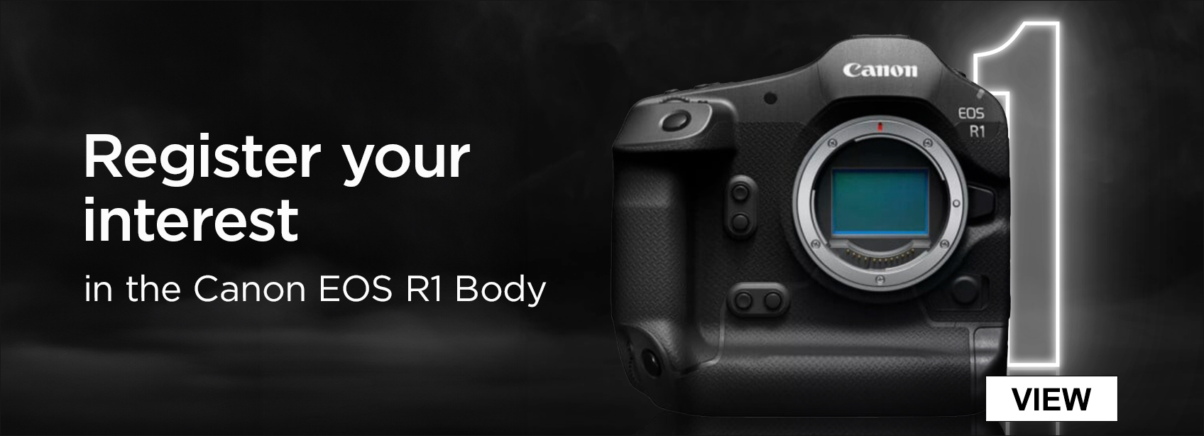 Register Your interest in the Canon EOS R1 Body