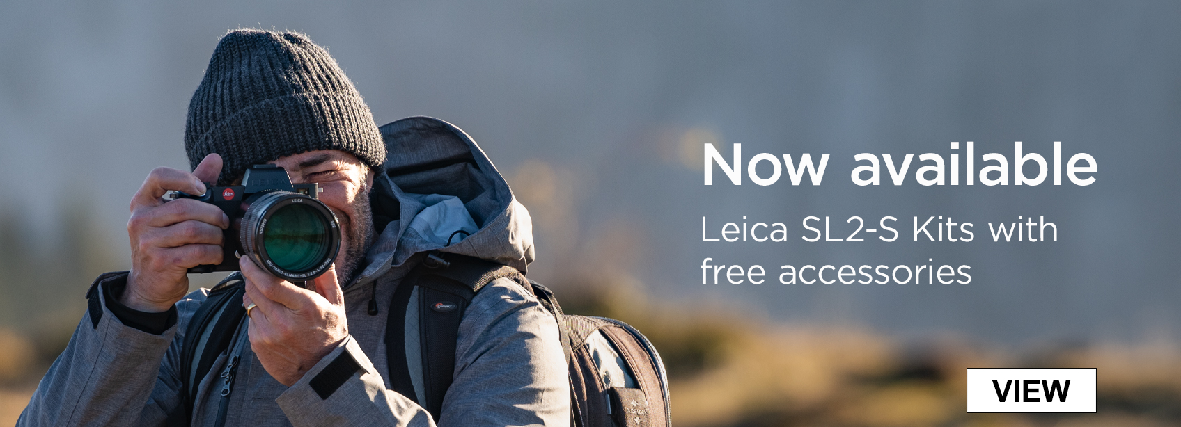 Now available Leica SL2-S Kits with free accessories