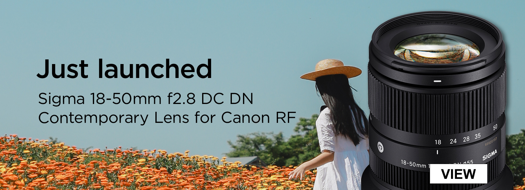 Just Launched Sigma 18-50mm f2.8 DC DN Contemporary Lens for Canon RF