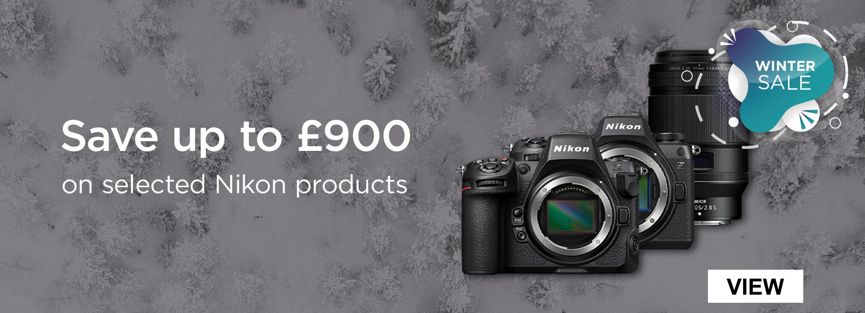 Save up to £900 on selected Nikon products