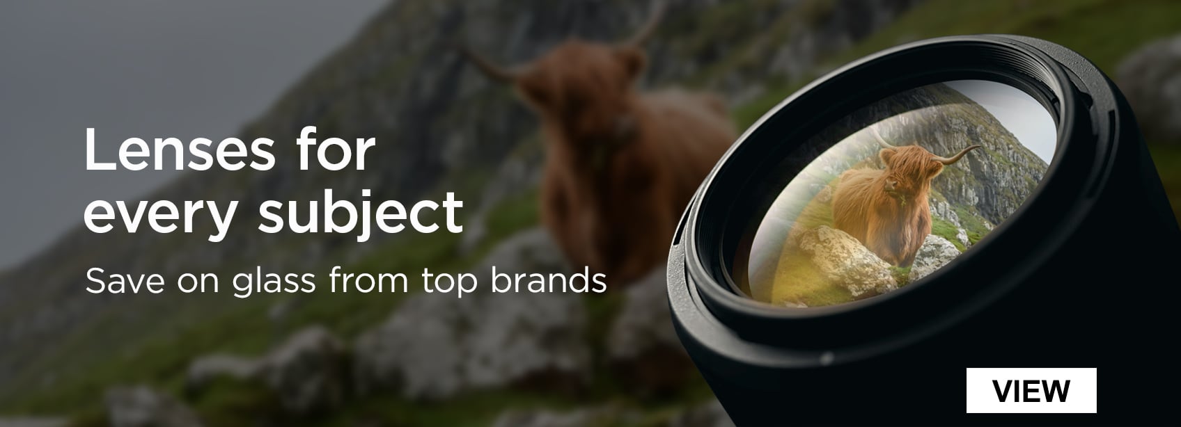 Lenses for every subject Save on glass from top brands
