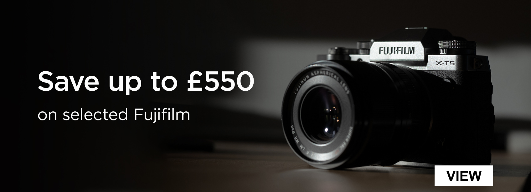 Save up to £550 on selected Fujifilm