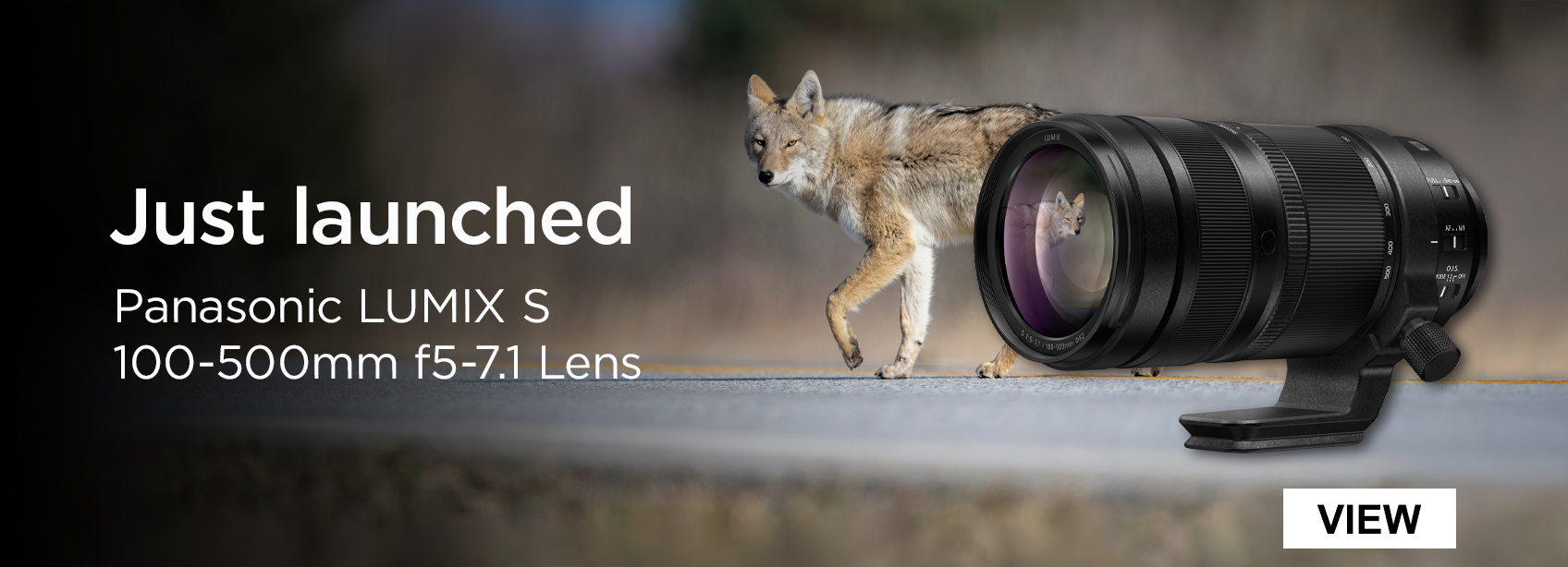 Just Launched Panasonic LUMIX S 100-500mm f5-7.1 Lens