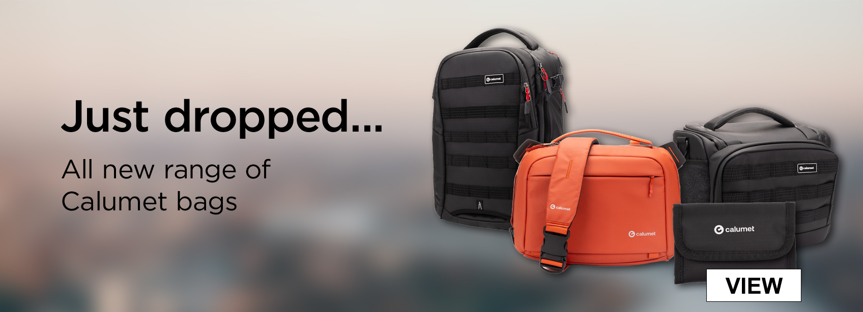 Just dropped. All new range of Calumet bags