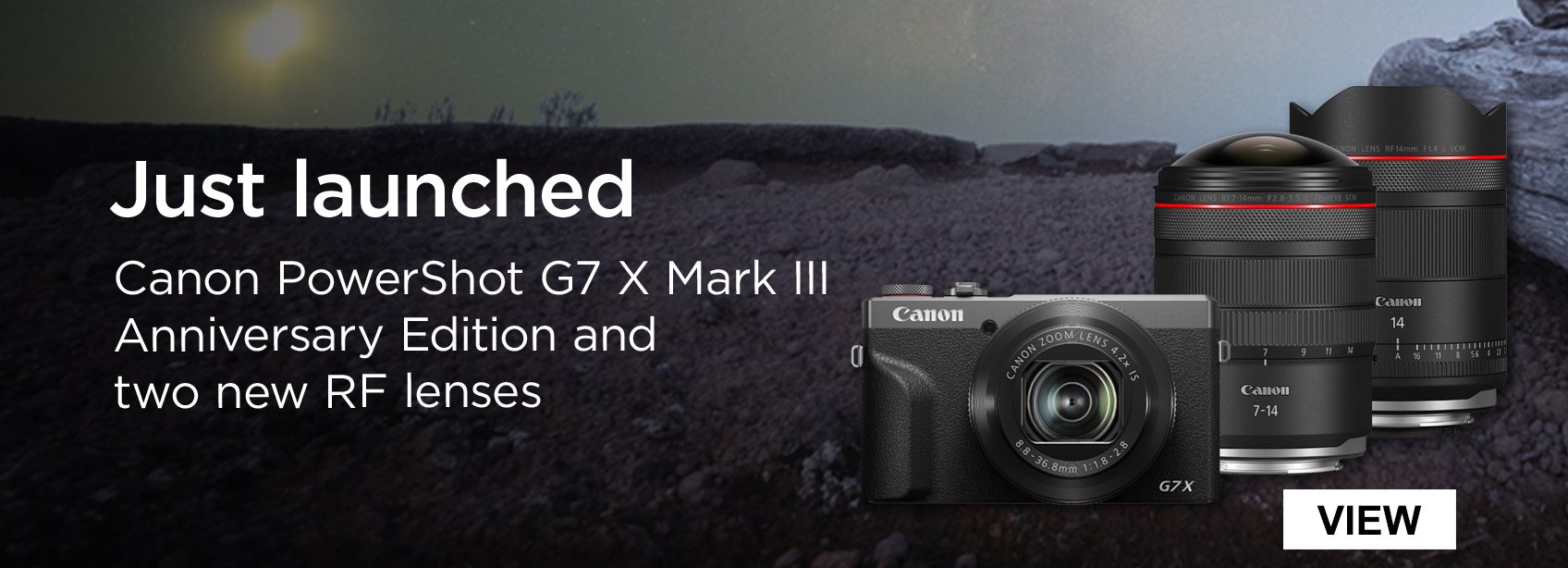 Just Launched Canon PowerShot G7 X Mark III Anniversary Edition and two new RF Lenses
