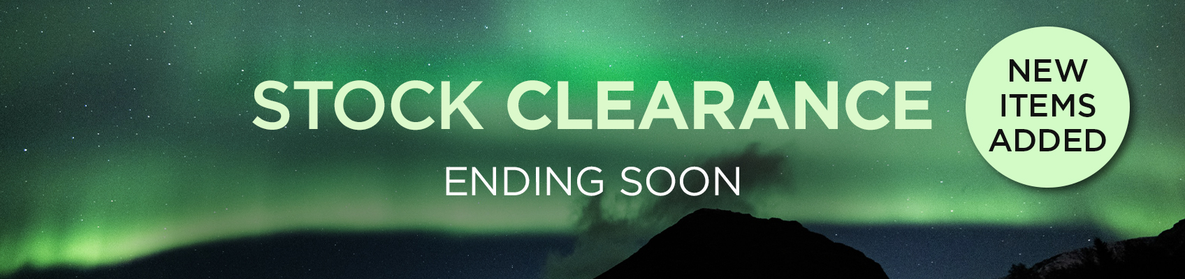 Stock Clearance 2025