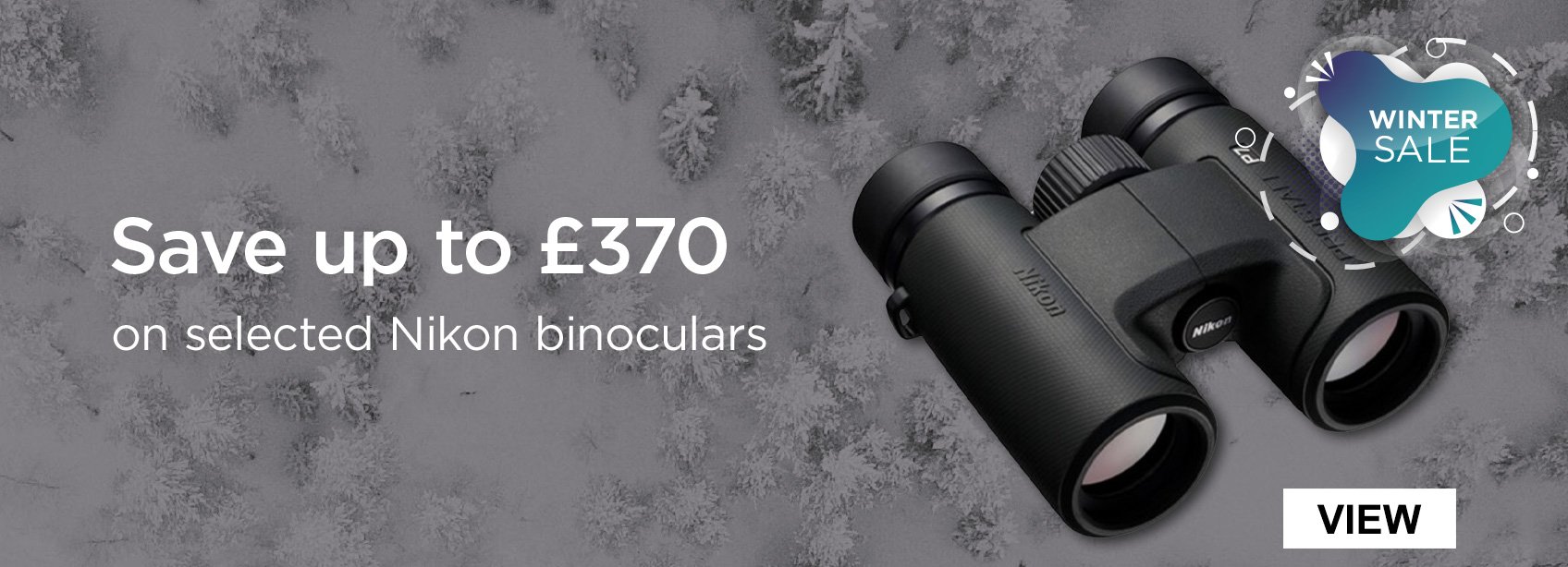 Save up to £370 on selected Nikon binoculars