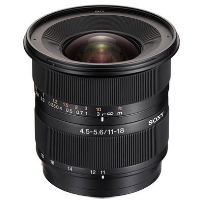 Sony 11-18mm f4.5-5.6 DT AF Lens