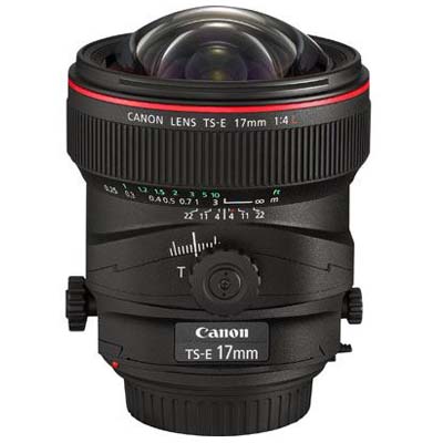 Canon TS-E 17mm f4L Lens