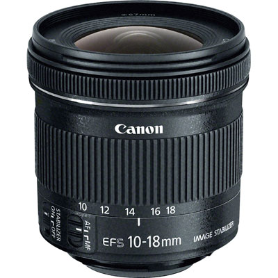 Canon EF-S 10-18mm f4.5-5.6 IS STM Lens