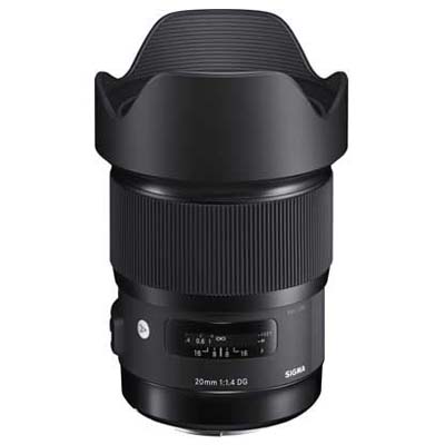 Sigma 20mm f1.4 DG HSM Art Lens - Canon Fit