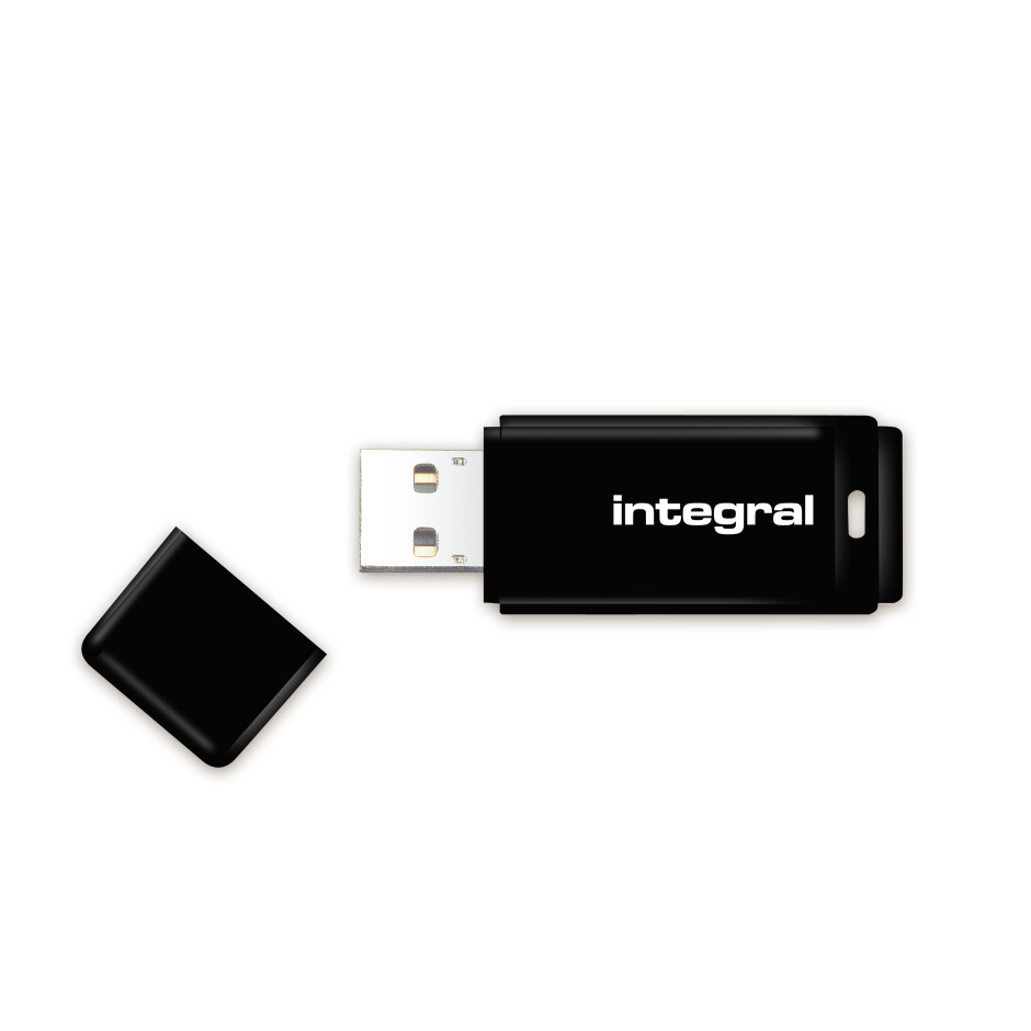 Integral 32GB USB 2.0 Flash Drive - Black